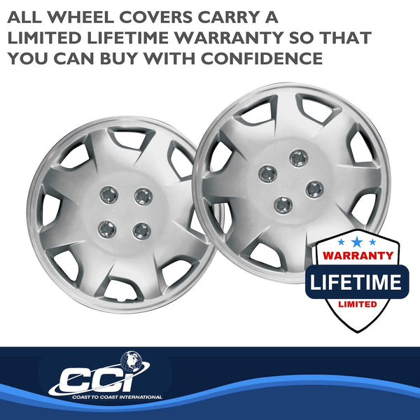 15 Inch 8 Spoke Wheel Cover Set (MPN: IWC12415S)