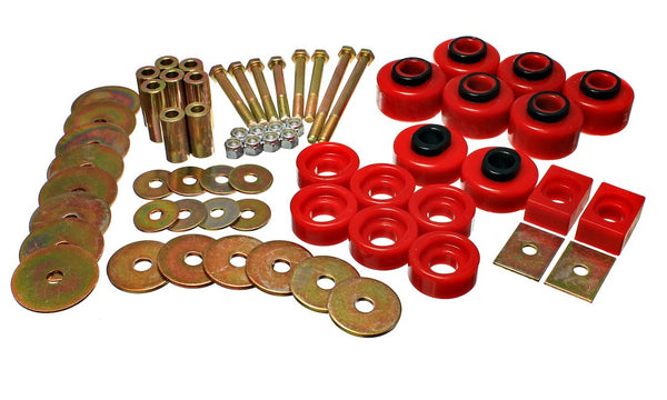 Energy Suspension Body Mount Bushings (MPN: 4.4115R)