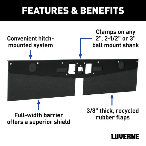 Luverne Textured Rubber Tow Guard (MPN: 255200)