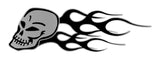 Trimbrite Skull Set Vinyl Decal (MPN: T1952)