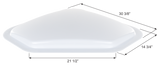 Icon Skylight Bubble Dome (MPN: 16645)