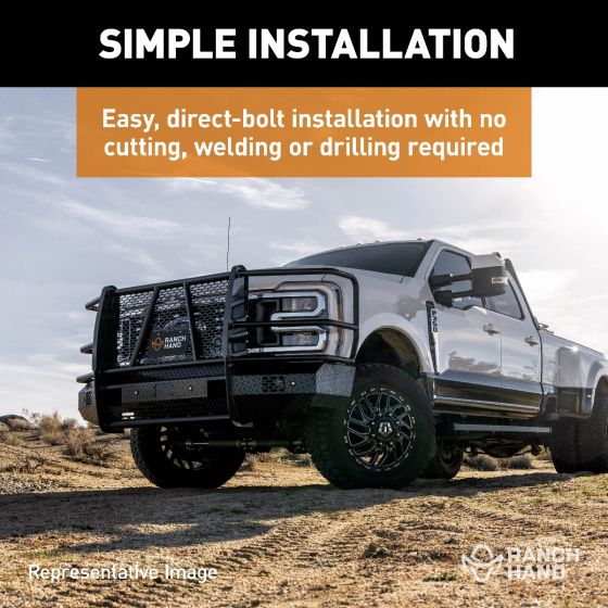 Ranch Hand Front Bumper (MPN: FSC08HBL1)