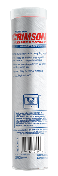 Valvoline Multi Purpose Grease (MPN: VV70124)