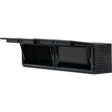 Buyers Products Gloss Black Diamond Tread Aluminum Topsider Tool Box (MPN: 1721351)