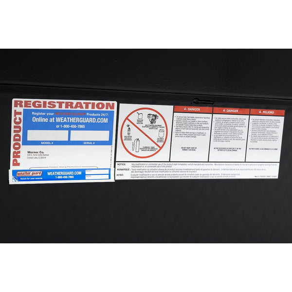 Weather Guard Lo-Side Aluminum Truck Toolbox (MPN: 174-5-04)