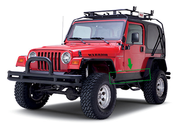 Warrior Products Rocker Panel Guard (MPN: 909PC)