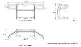 Black Horse Grille Guard Kit (MPN: 17A152500A1MA-PLR)