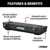 Aries TrailCrusher Jeep Bumper (MPN: 2156001)