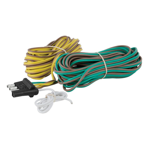 CURT 4-Way Flat Trailer Wiring Connector (MPN: 57220)