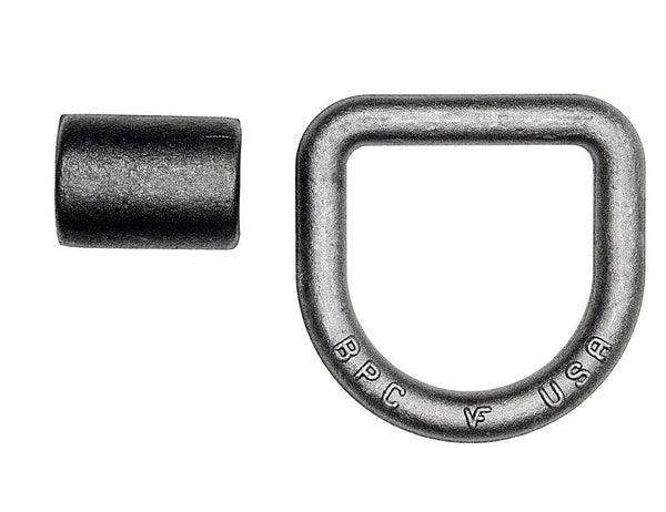 D-Ring with Bracket - 5/8 Inch Steel Construction (MPN: B40PKGD)