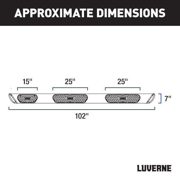 Luverne Regal 7 Wheel-To-Wheel Running Board (MPN: 477102-401536)