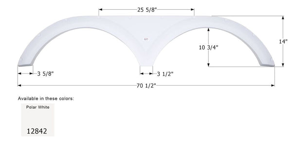 Icon Fender Skirt (MPN: 12842)