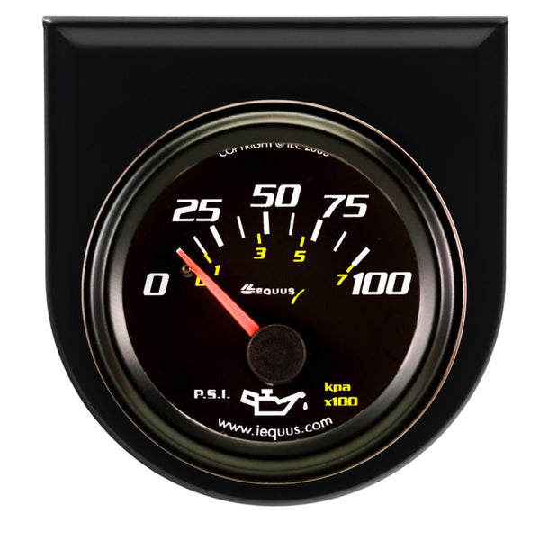 Equus Gauges 6000 Series Oil Pressure Gauge (MPN: E6234)