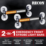 Recon Accessories Mini Bar Emergency LED Strobe (MPN: 26419WM)