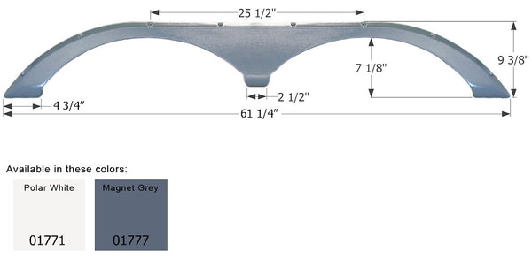 Icon Fender Skirt for Fleetwood Backpack Models (MPN: 01771)