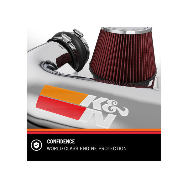 K&N Cold Air Intake System (MPN: 77-1586KC)