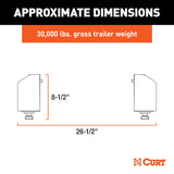 Fifth Wheel Trailer Hitch Head Support (MPN: 16030)