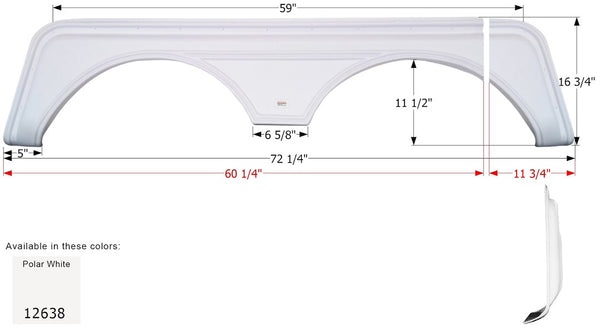 Icon Fender Skirt (MPN: 12638)