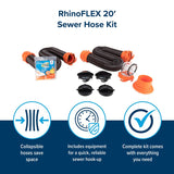 Camco RhinoFLEX Sewer Hose (MPN: 39741)