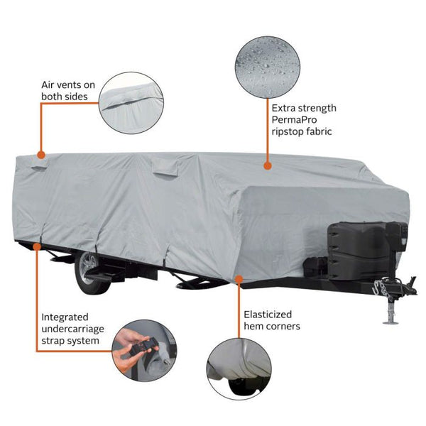 Classic Accessories PermaPRO Pop Up Camper Cover (MPN: 80-406-191001-RT)