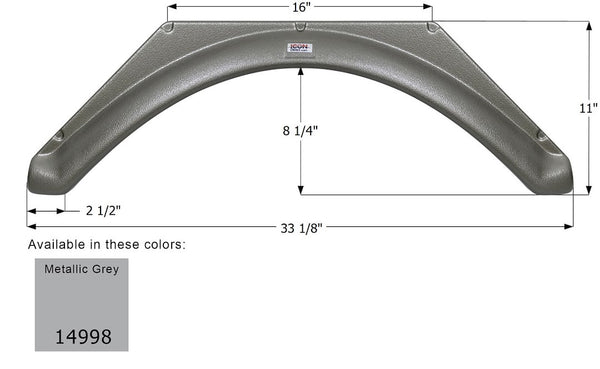 Icon Fender Skirt for Gulf Stream RVs (MPN: 14998)