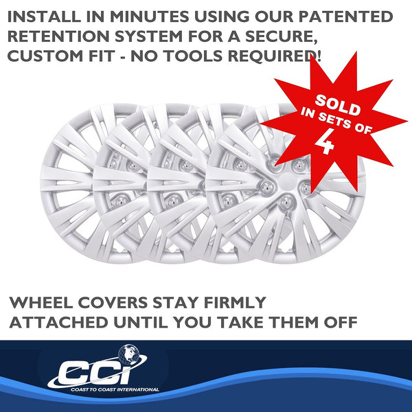 Coast To Coast 16 Inch Wheel Cover Set (MPN: IWC103716S)