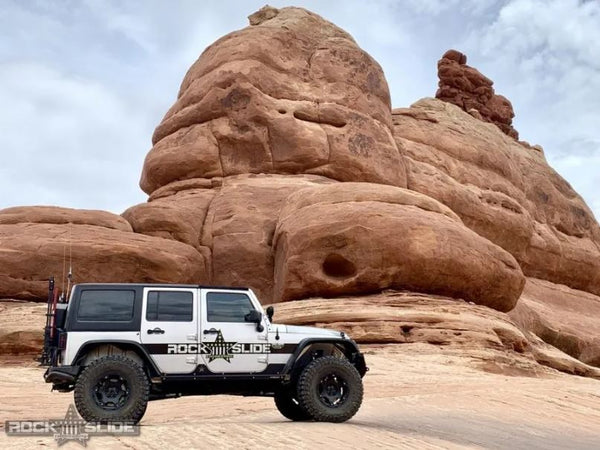 Rock Slide Engineering Rocker Panel Guard (MPN: AX-SS-RG-JK4)