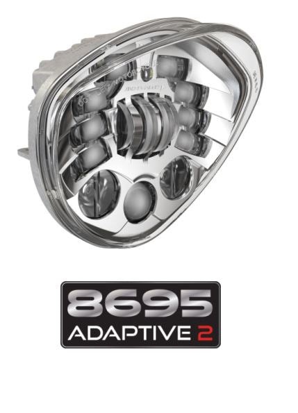 J.W. Speaker Adaptive 2 LED Headlight Assembly (MPN: 0555161)