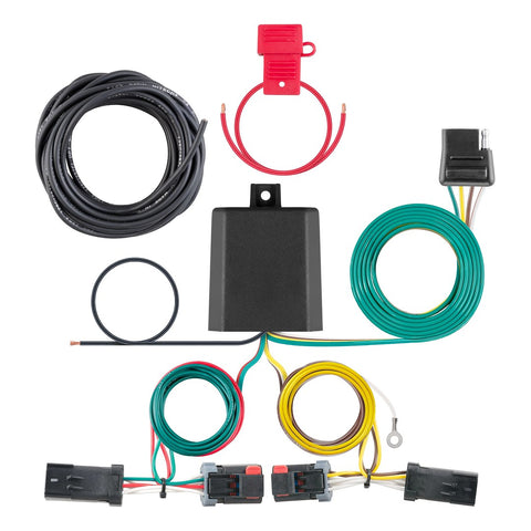 CURT 4-Way Flat Trailer Wiring Connector (MPN: 56344)