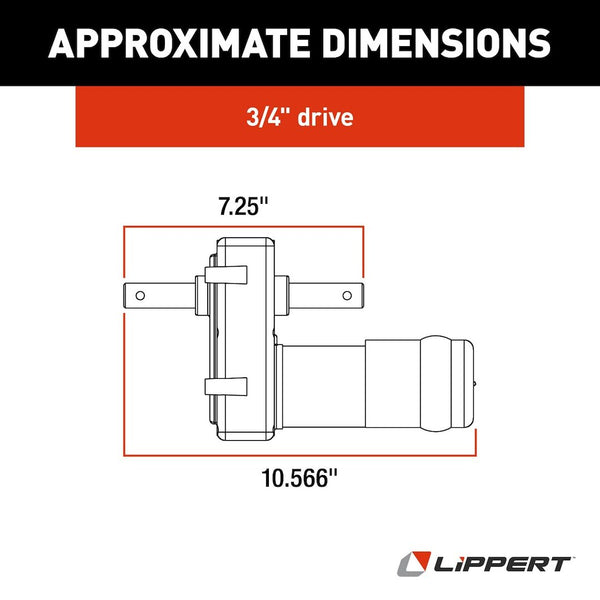 Lippert Components Slide Out Motor (MPN: 138449)