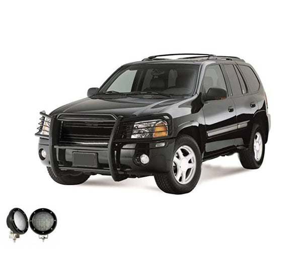 Black Horse Grille Guard Kit (MPN: 17GD26MA-PLFB)