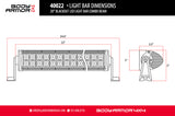 Body Armor 4x4 LED Light Bar (MPN: 40022)
