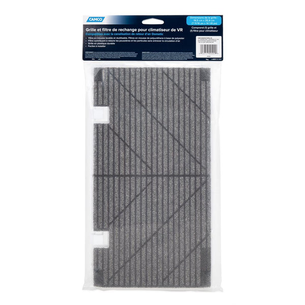 Air Conditioner Ceiling Assembly Grille for Dometic Units (MPN: 40409)