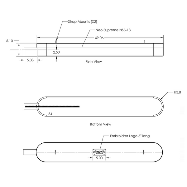 Taco Boat Sunshade (MPN: T10-3000-3)