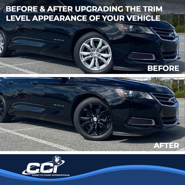 Coast To Coast Impostor Wheel Skin 18 Inch (MPN: IWCIMP407BLK)