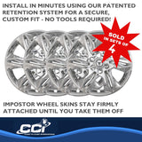 Coast To Coast Impostor Wheel Skin (MPN: IWCIMP438X)