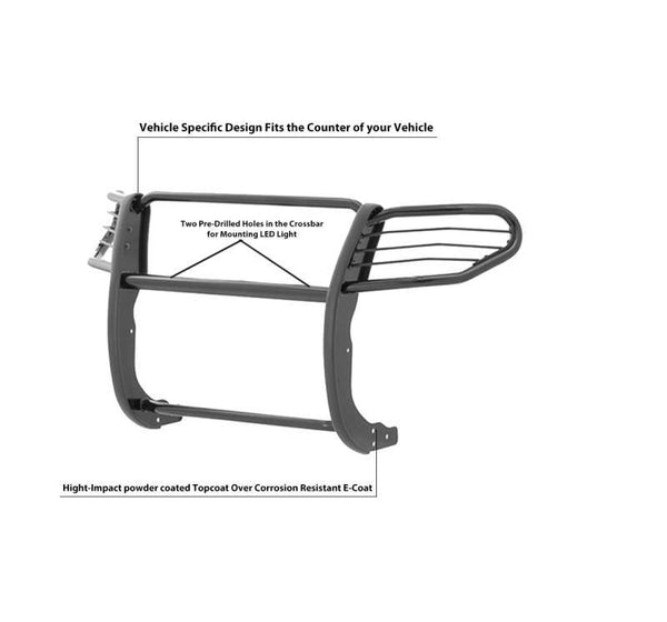 Black Horse Off Road Grille Guard (MPN: 17A112100MA)