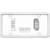 Cruiser License Plate Frame with Tuf Bubble Shield (MPN: 62310)