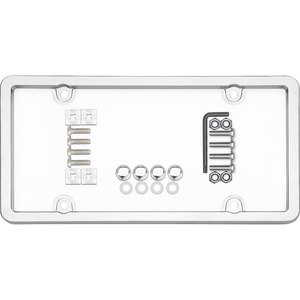 Cruiser License Plate Frame with Tuf Bubble Shield (MPN: 62310)
