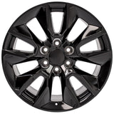 OE Wheels CV32 Gloss Black Aluminum Wheel (MPN: CV32-20090-6550-28B)