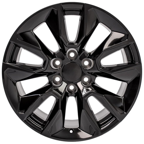 OE Wheels CV32 Gloss Black Aluminum Wheel (MPN: CV32-20090-6550-28B)