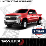 TrailFX Nerf Bar 4 Inch Oval Tube Side Steps (MPN: A1533B)