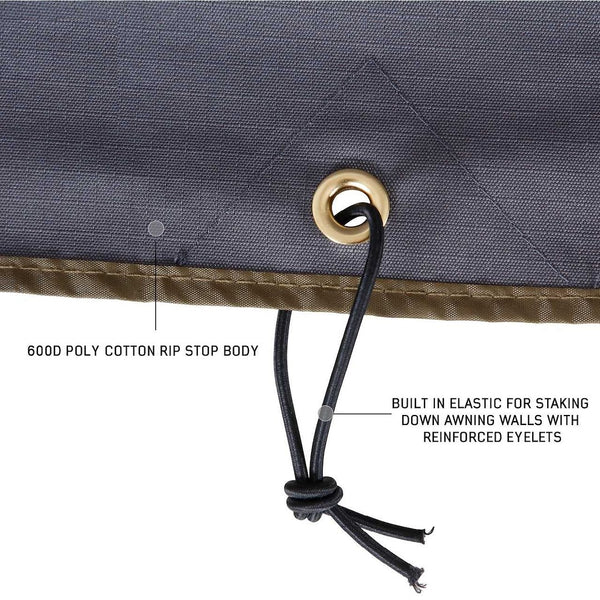 Overland Vehicle Systems Nomadic 270 Awning Side Wall 2 (MPN: 18139910)