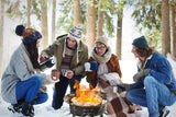Flame King Portable Propane Fire Pit (MPN: FKG6502D)
