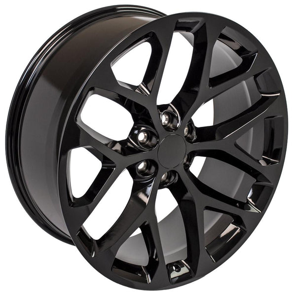 OE Wheels CV98B Gloss Black Wheel (MPN: CV98B-24100-6550-24B)