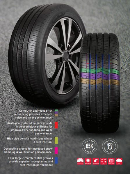 Kenda Vezda Touring A/S Tire (MPN: 205013)