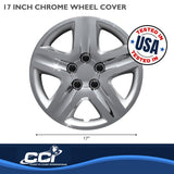 17 Inch Chrome Plated Wheel Cover Set (MPN: IWC43117C)