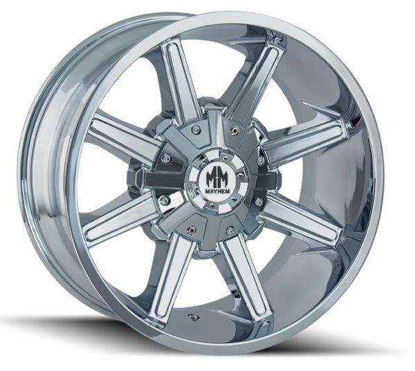 Mayhem Wheels 20 Inch Chrome Plated Wheel (MPN: 8104-2937C)
