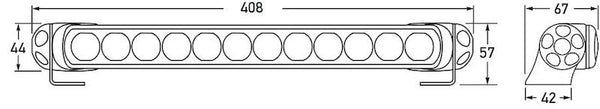 Hella LED Light Bar (MPN: 958040081)