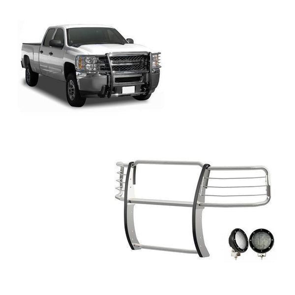 Black Horse Grille Guard Kit (MPN: 17GT27MSS-PLFB)
